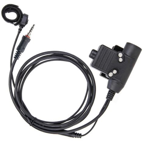 Adaptateur système PTT U94 pour talkie-walkie Vertex VX6R VX7R (1/5)
