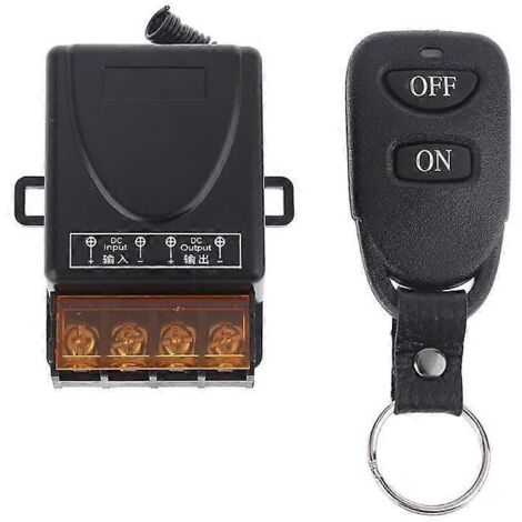 Interrupteur de télécommande sans fil RF 433 MHz, module récepteur/émetteur de relais 9-85 V (1/5)