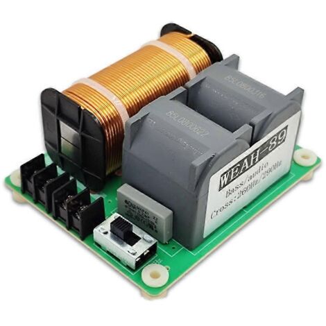 Haut-parleur multiple 1500 W avec basses pures et séparateur de fréquence audio réglable (1/5)