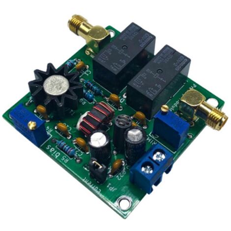 Préamplificateur léger pour antenne de réception, amplificateur ondes courtes moyennes (0,1 MHz - 60 MHz) (1/5)