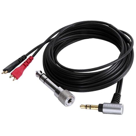 Câble résistant pour casque gaming HD25, HD25-1, HD25-1 II et HD25-C, avec réduction de bruit intégrée.