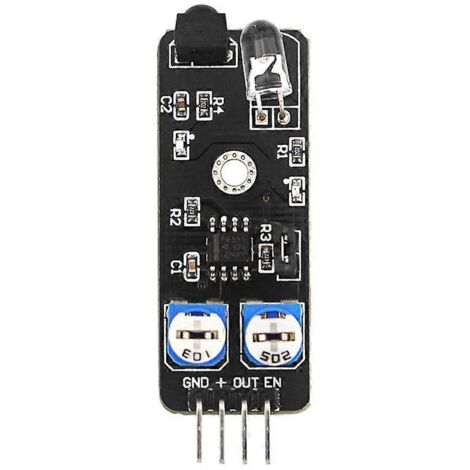 Module de capteur infrarouge 4 broches pour détection d'obstacles, compatible Arduino et autres projets DIY (voiture/robot). (1/5)