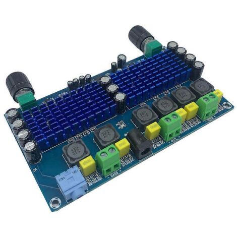 Carte d'amplificateur de puissance numérique XHA312 pour une qualité sonore claire, entrée AUX (1/5)