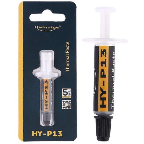 Pâte de silicone thermoconductrice HY-P13 résistante à la chaleur et au refroidissement, 13,4 W/mK (1/5)