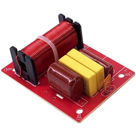 Module de filtre de croisement audio Hi-Fi D234 à 2 voies pour haut-parleurs, 80 W, avec diviseur de fréquence et réglage des aigus et des basses. Idéal pour la construction de haut-parleurs DIY. (1/5)