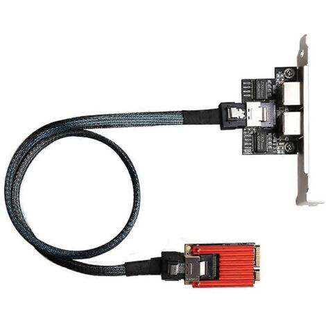 Carte réseau Ethernet Gigabit Intel i350, double port RJ45, adaptateur mini PCIe LAN (1/5)