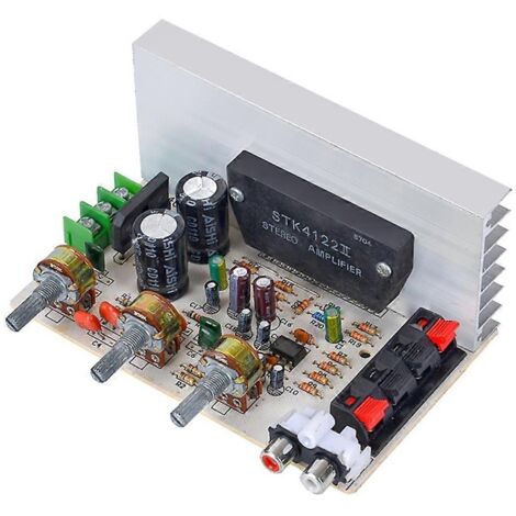 Carte d'amplificateur STK4132 DX-0408 2.0 canaux double haute puissance 0W+50W à monter soi-même (1/5)