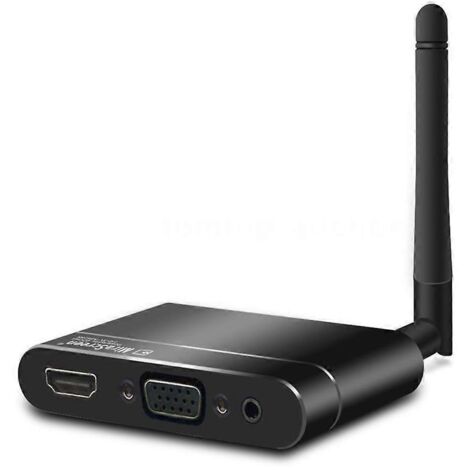 Clé TV X6W sans fil compatible HDMI pour la maison et la voiture - Adaptateur AV VGA + RCA (1/5)