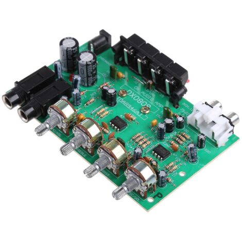Carte d'amplificateur stéréo Power Audio pour caisson de basses, double module audio stéréo 40 W (1/5)