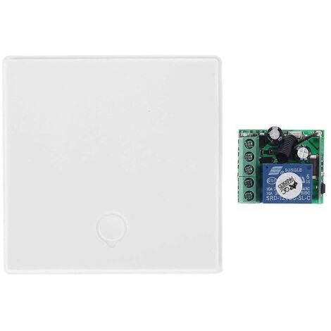 Générateur à auto-induction DC12V avec télécommande murale, module récepteur et relais sans fil 433 MHz (1/5)