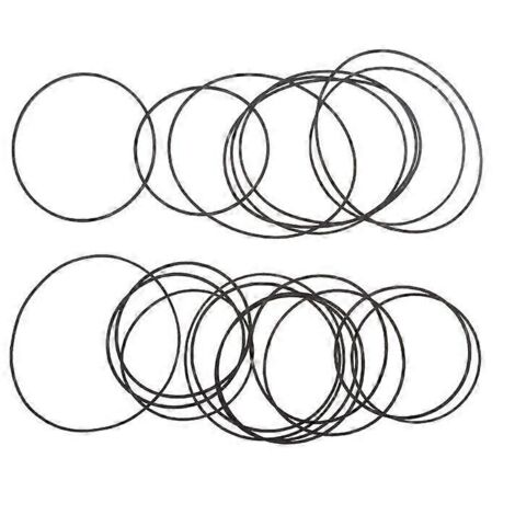 Courroie en caoutchouc neuve de 1 mm de largeur (70-100 mm) pour enregistreurs, lecteurs CD-ROM, magnétoscopes et Walkman. (1/5)