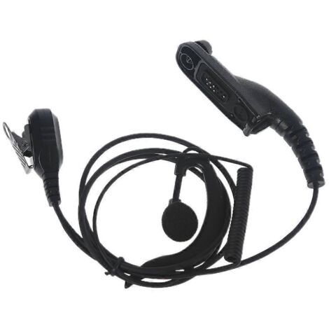 Écouteurs intra-auriculaires souples en forme de G pour Motorola XIR P8268 P8260 P8200 APX4000 APX2 (1/5)