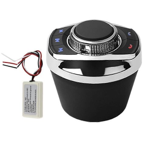 Bouton de commande universel sans fil pour volant de voiture avec éclairage LED 8 touches (1/5)