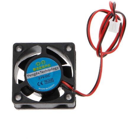 Ventilateur PC 24 V avec connecteur USB, dissipateur thermique et ventilateur d'extraction, câble de 20 cm, 40 x 20 mm (1/5)