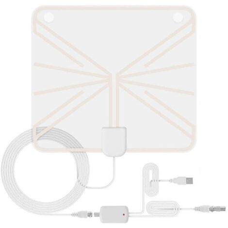Antenne TV HD gratuite pour la télévision locale, compatible avec la télévision d'intérieur 1080p ATSC dvb-t2 (1/5)