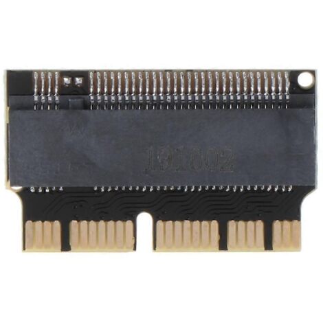 Adaptateur SSD M.2 NVMe PCIe pour Express vers carte adaptateur disque M.2 NGFF 2013-2014 (1/5)