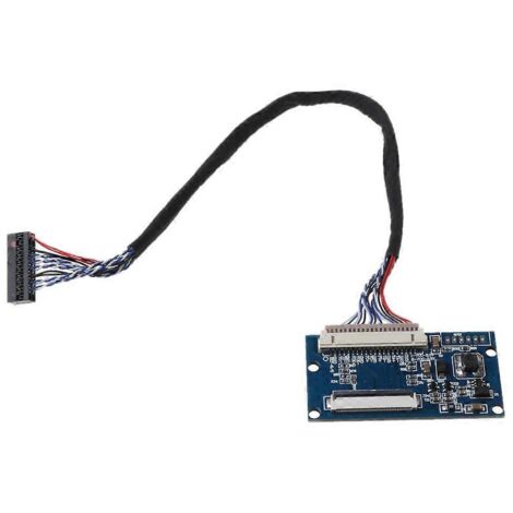 Carte pilote LCD 20 broches LVDS vers 40 broches avec câble pour écran LCD 7-10,1 pouces (1/5)