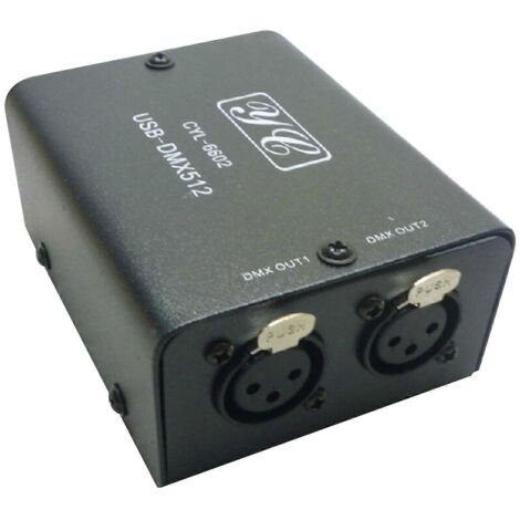 1 module d'éclairage scénique DMX 512 canaux USB vers DMX avec éclairage LED DMX512 (1/5)