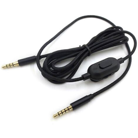 Câble audio renforcé pour casque gaming Astro A10 A40, cordon tressé (1/5)