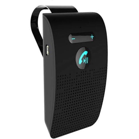 Kit mains libres Bluetooth pour voiture, haut-parleur stéréo sans fil BT, lecteur de musique (1/5)