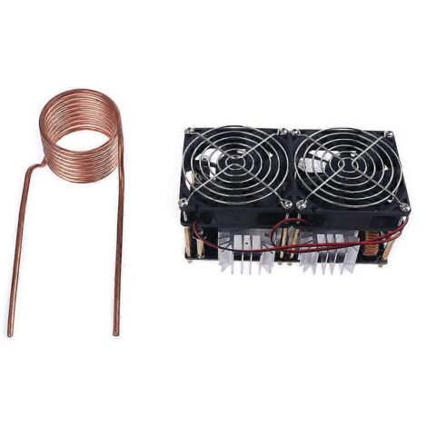 Carte chauffante à induction ZVS 2000 W 50 A, module chauffant, pilote Flyback, dissipation (1/5)
