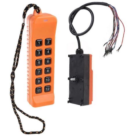 Télécommande industrielle pour interrupteurs de palan et de grue de levage (1/5)