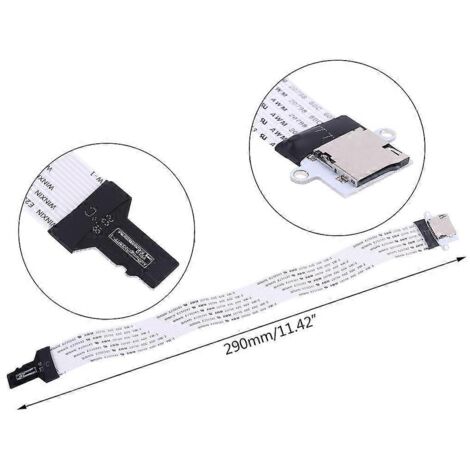 Câble d'extension TF mâle vers SD femelle, kit de carte mémoire Micro SD TF pour téléphone et GPS (1/5)