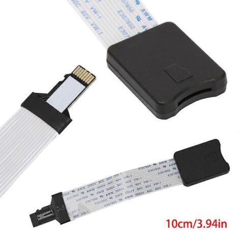 Outil de test et d'extension pour lecteur de cartes TF mâle vers microSD femelle, compatible avec GPS de voiture et téléphone. (1/5)