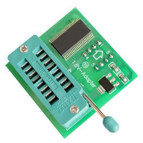 Carte de conversion SOP8/DIP8, carte adaptatrice MX25/W25 1,8 V, TL866CS/TL866A (1/5)