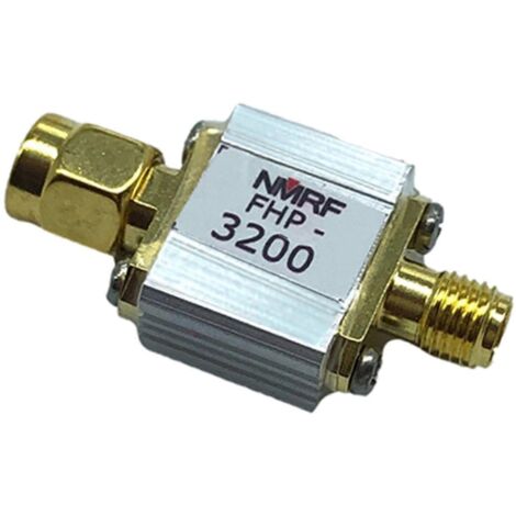 Filtre passe-bande coaxial RF FHP-3200 à ondes acoustiques de surface (SAW) LC, 13781422 MHz (1/5)