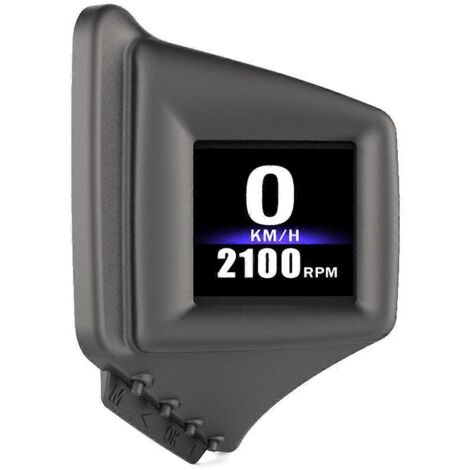 Affichage tête haute (HUD), système double OBD2+GPS, compteur de vitesse, chronomètre de conduite (1/5)