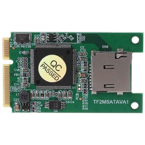 Adaptateur micro-carte vers mini PCI-E mSATA SSD SSD (1/5)