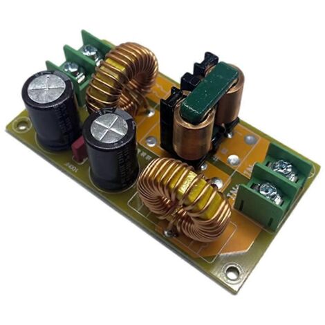 Filtre anti-interférences électromagnétiques 10 A LC pour voiture 12 V/24 V (1/5)