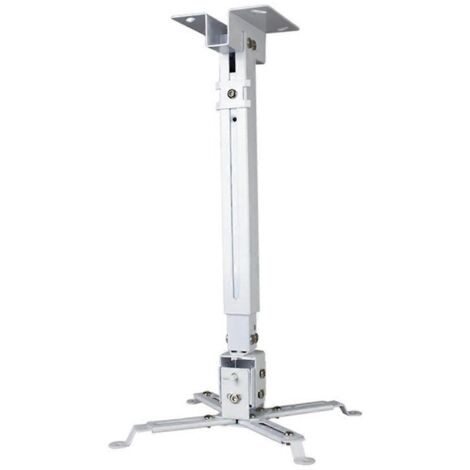 Support universel de fixation pour projecteur de plafond avec bras extensibles réglables, capacité de charge : 25 kg (1/5)