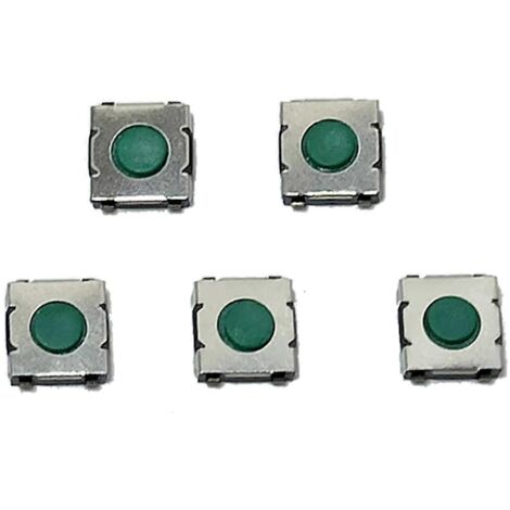 Interrupteur micro-poussoir 4 broches pour souris, bouton marche/arrêt, micro-interrupteur bleu étanche (1/5)