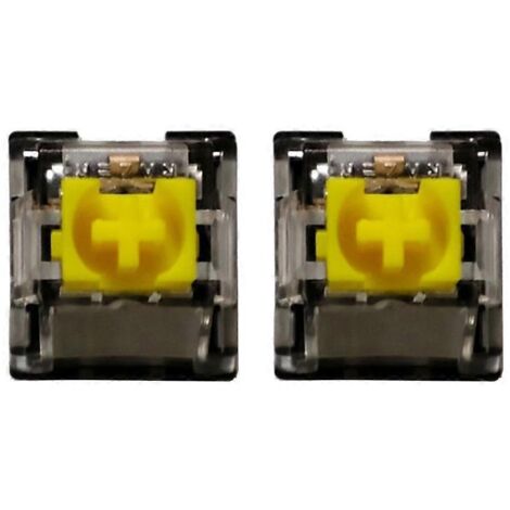 Interrupteurs RGB jaunes pour clavier de jeu mécanique Razer Blackwidow V3 Pro (1/5)