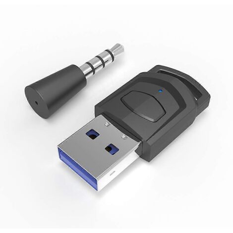 Adaptateur audio PS5/PC compatible Bluetooth 5.0 avec émetteur-récepteur auxiliaire (1/5)