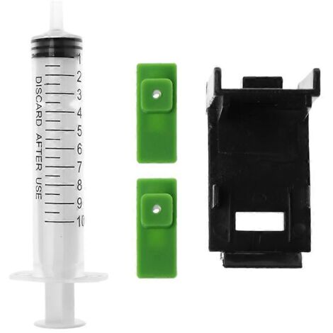 Recharge d'encre 3 en 1 pour cartouche intelligente, pince d'absorption, tampons de pompage, seringue (1/5)