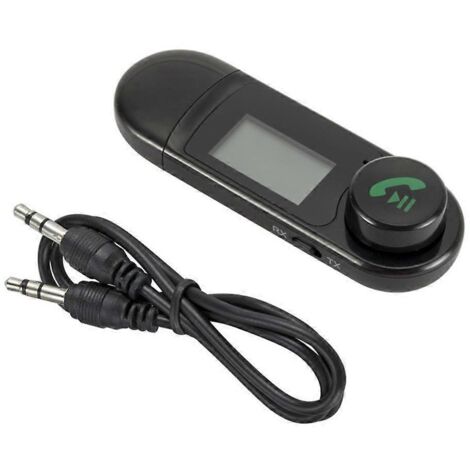 Émetteur-récepteur sans fil 2 en 1, alimentation USB, écran LCD, interrupteur à bouton rotatif (1/5)