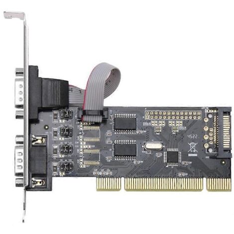 Carte d'extension PCI vers RS232 série améliorée, résistante au froid (1/5)