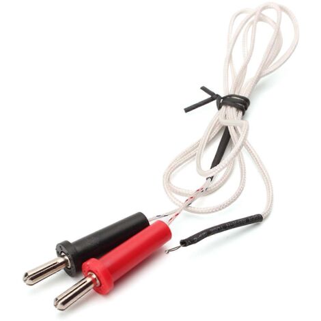 Sonde de test de température par thermocouple de type K TP-01A, fil de 100 cm (1/5)