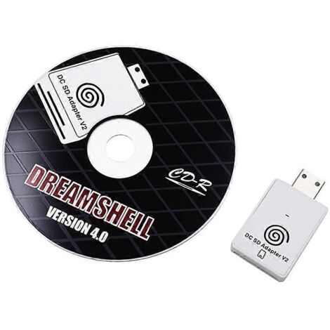 Lecteur de cartes SD/TF pour console de jeux Sega Dreamcast Dreamshell v4. (1/5)