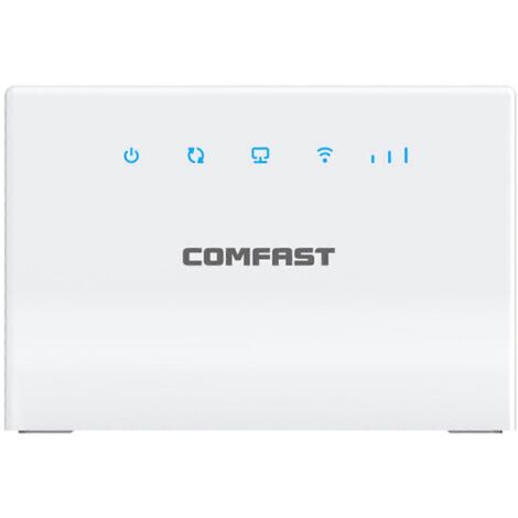 Routeur sans fil portable 4G avec carte SIM, 300 Mbps, CAT4 LTE et port RJ45 (1/5)