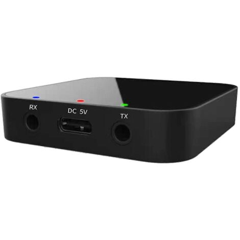 Émetteur compatible Bluetooth 5.0 1 pour 2 récepteurs audio sans fil pour TV, voiture et PC (1/5)