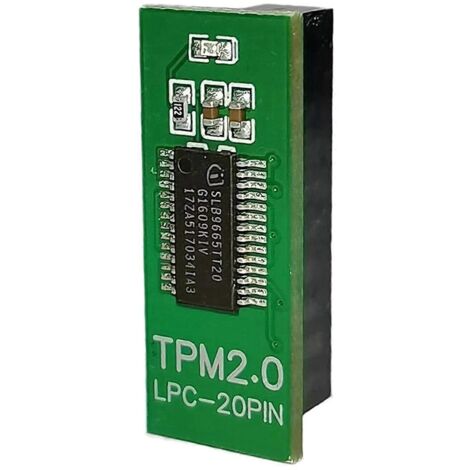 Carte distante avec module de sécurité de chiffrement TPM 2.0 prenant en charge la version 2.0 LPC (1/5)