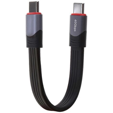 Câble USB 4 vers 4 (40 Gbit/s), charge 100 W, synchronisation de données 40 Gbit/s (1/5)