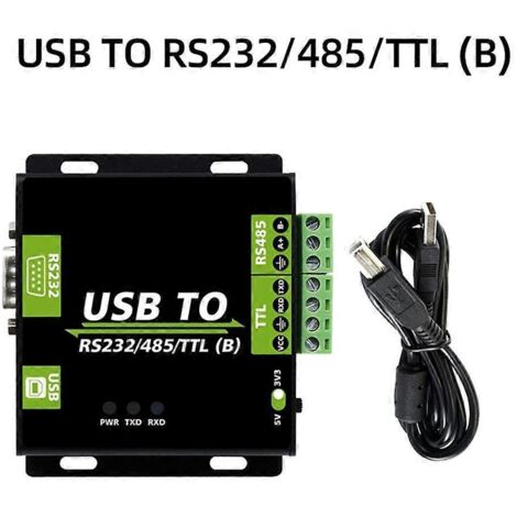 Convertisseur isolé USB vers RS232/485/TTL stable - Tension isolée stable (1/5)