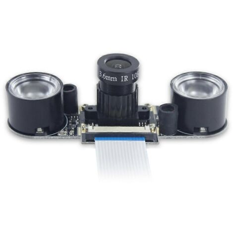 Module caméra OV5647 3,6 mm haute définition vision nocturne résolution 2592 x 1944 (1/5)