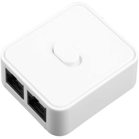 Commutateur/répartiteur réseau interne/externe 1000 Mbps 2 entrées/1 sortie (1/5)