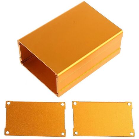 Boîtier électronique en aluminium pour circuit imprimé avec bride 4,33 x 1,8 (1/5)